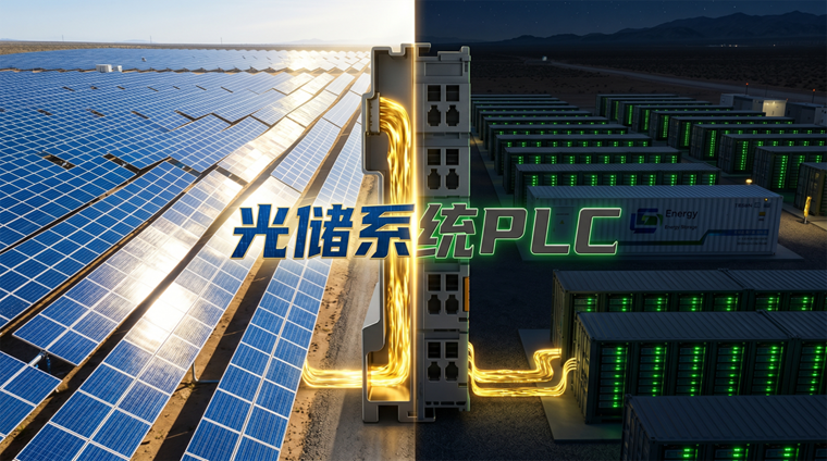 一片烏云飄過，百萬級光儲電站如何做到不跳閘？國產(chǎn)PLC在幕后瘋狂輸出